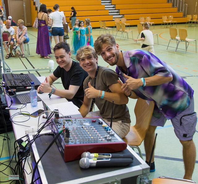 Die Jungs für den passenden Sound | Foto: Andrea Dal Ponte