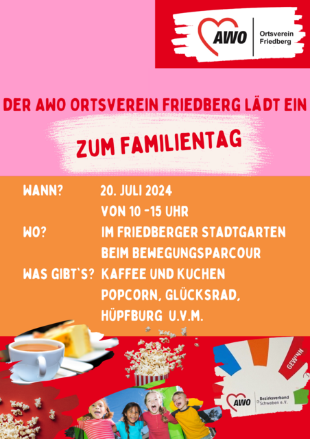 AWO Familienfest im Stadtgarten | Foto: AWO Ortsverein Friedberg e.V.