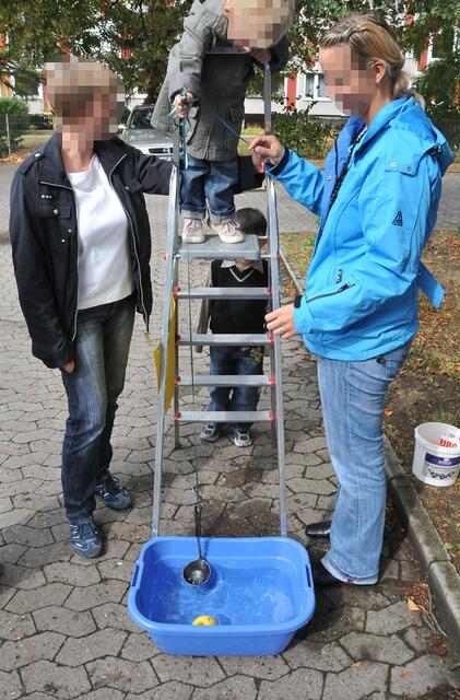 Hier musste geangelt werden