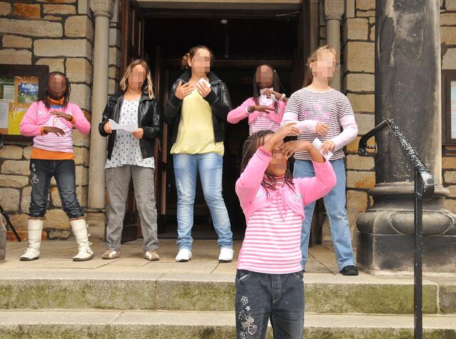 Auftritt der Kindergruppe