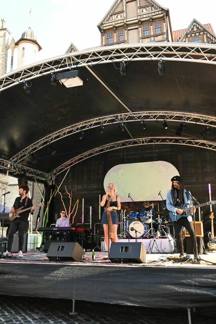 Hildesheimer Marktplatz Musik Festival (Foto: Katja Woidtke)

Me &amp; Ms Jacobs | Foto: Katja Woidtke