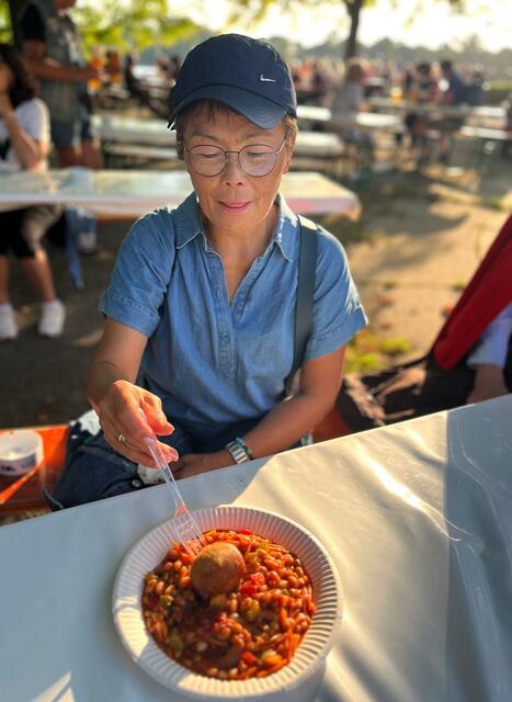 Internationales Streetfood an der Löwenbastion
