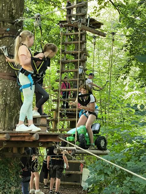 Kletterwald Schloss Scherneck