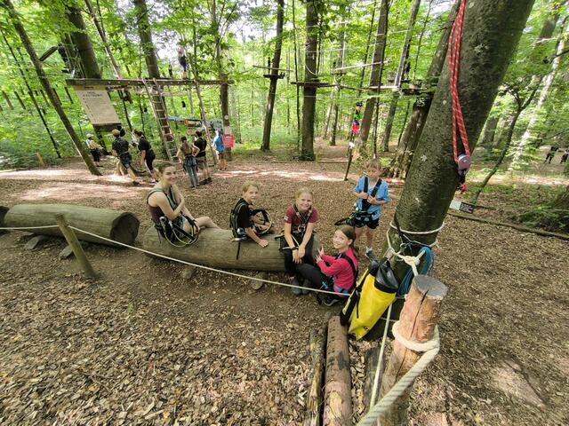Kletterwald Schloss Scherneck