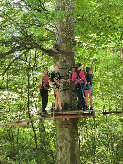 Kletterwald Schloss Scherneck