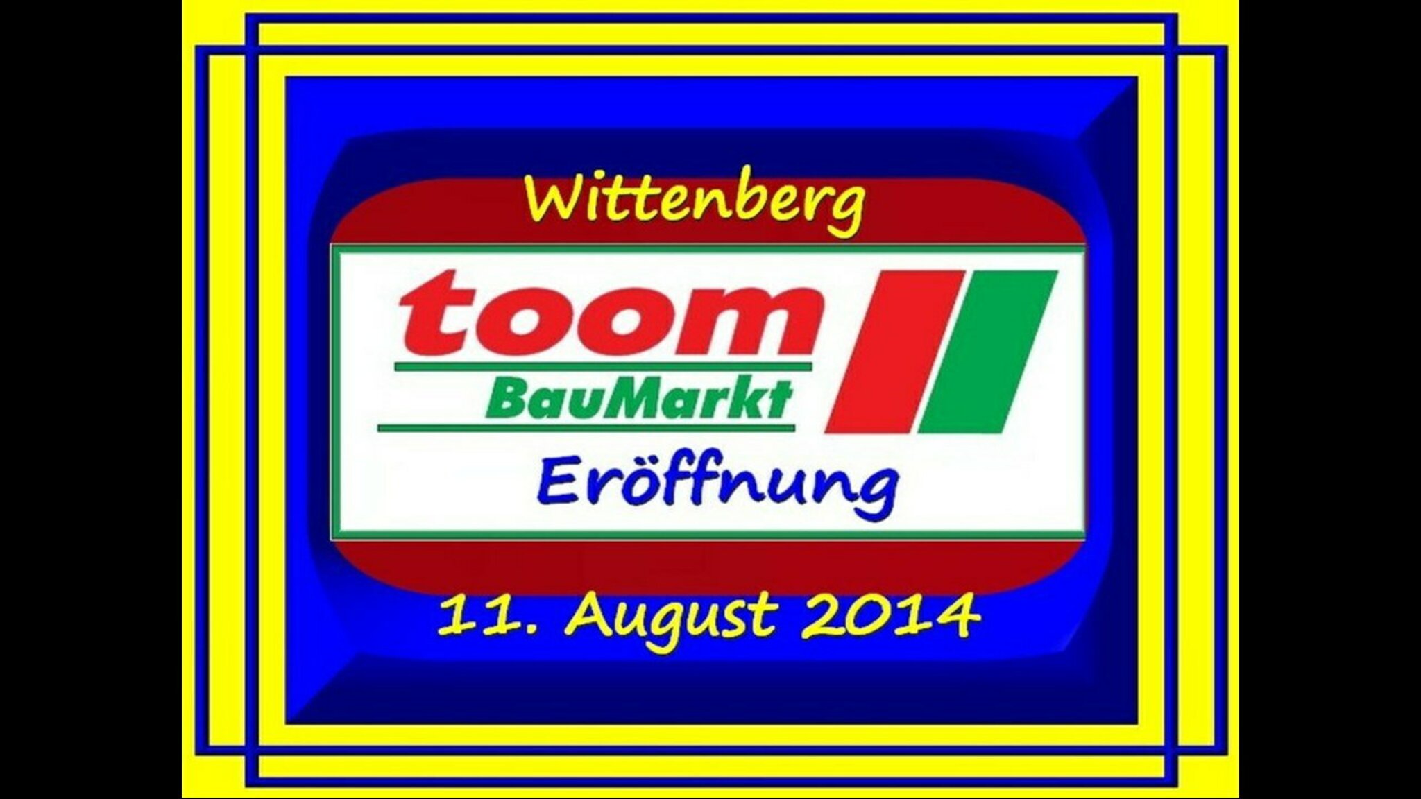 11. August 2024 Wittenberger toom Baumarkt feiert sein 10 jähriges