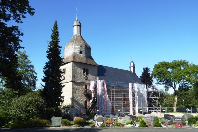 Die katholische Pfarrkirche St. Ludgerus.