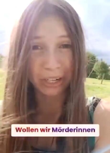 Jennifer Schuchardt in ihrem Video | Foto: Screenshot X