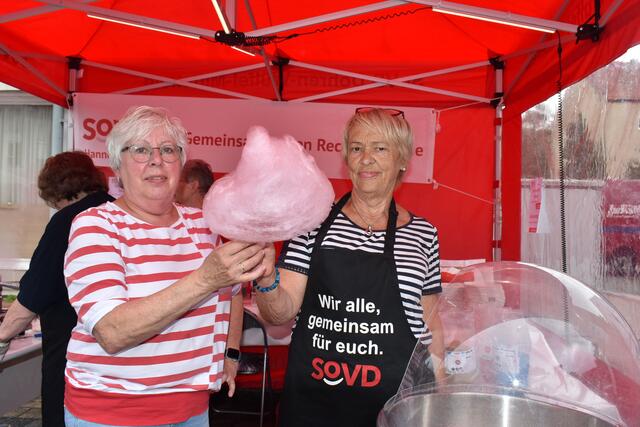 Zuckerwatte vom SoVD