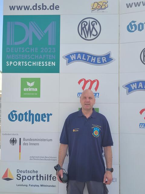 Auch Thomas Westerwald hat sich in allen vier großkaliberdisziplinen für die nationalen Titelkämpf qualifiziert.