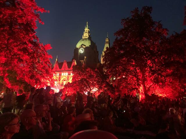 Nach der Pause buntes Spektakel