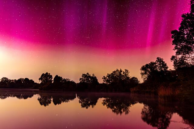 Um 1.18 Uhr am Afrasee 2 in Friedberg.
