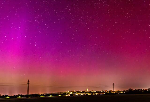 Friedberg um 1.27 Uhr.
