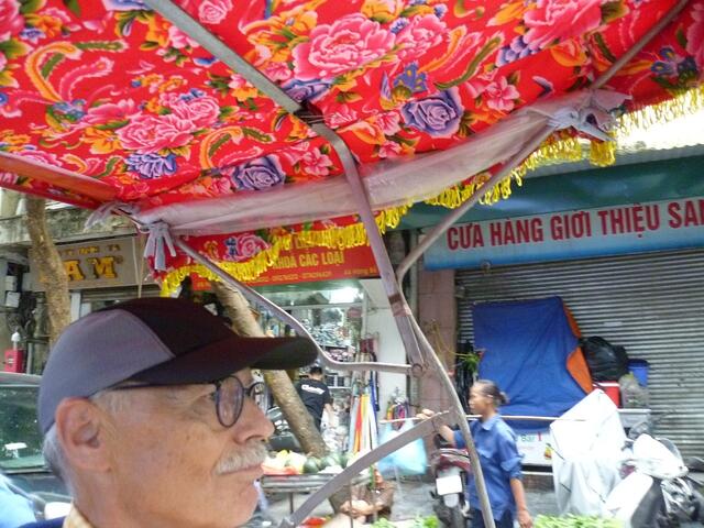 Fahrt mit einer Rikscha. Eine besondere Art, eine Stadt zu erleben.
