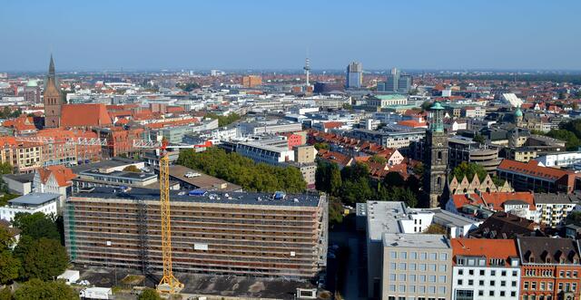 Marktkirche, Telemax, Opernhaus