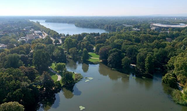Wieder Maschpark und Maschsee