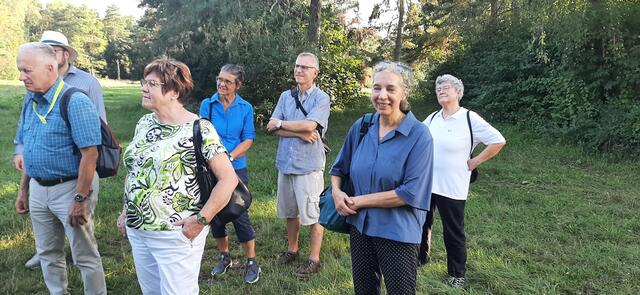 Gespannte Aufmerksamkeit auf der Heide | Foto: Marianne Stenglein