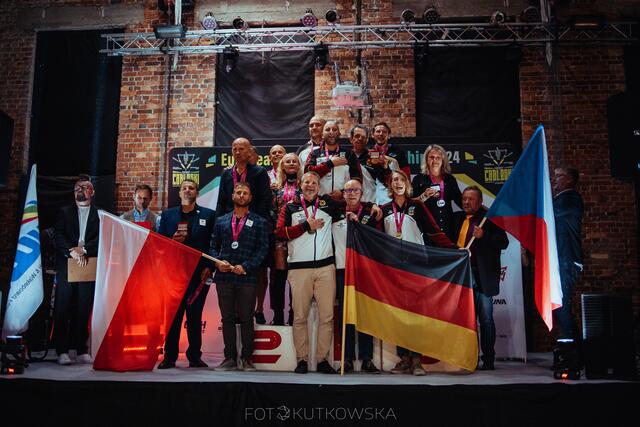 Andreas Hillenbrand und Jürgen Usinger (Teamcaptain) - Team-Europameister Senioren 2024 | Foto: © Fotokutowska: https://www.instagram.com/fotokutkowska?igsh=MTBmOHc0bWVzZ3k1cA==