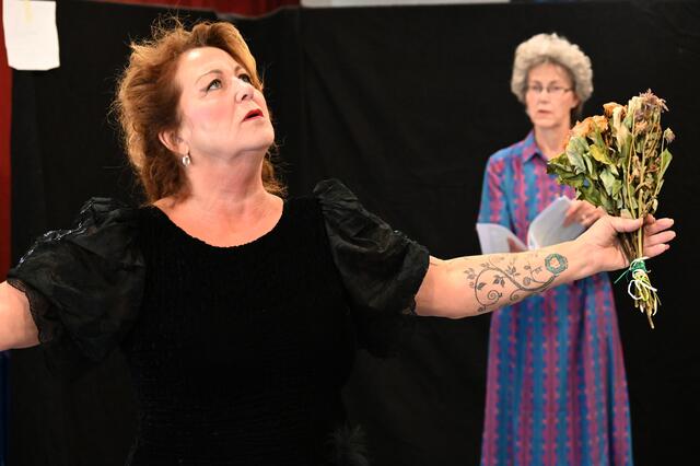 Probenfotos beim Südstädter Komöd'chen