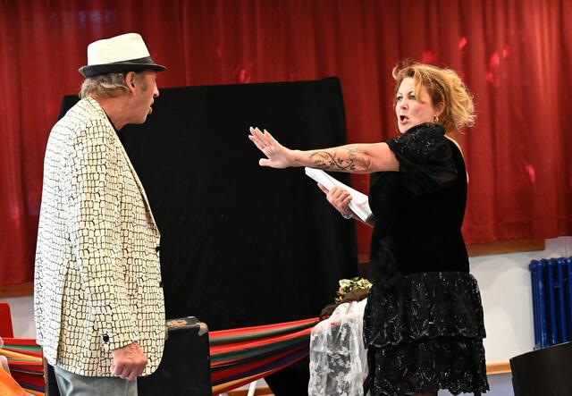 Probenfotos beim Südstädter Komöd'chen