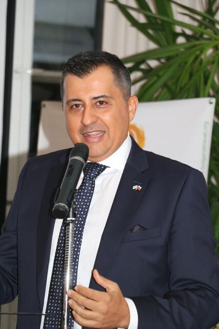 Stefan Jonkov - Generalkonsul der Republik Bulgarien in München beim Länderabend Bulgarien in Augsburg | Foto: Marianne Stenglein