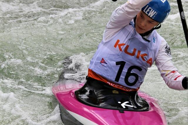 Hanna Süß in Hohenlimburg am Start | Foto: Marianne Stenglein