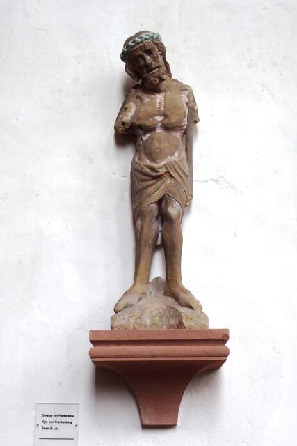 Christus von Frankenberg, erschaffen von Tyle von Frankenberg am Ende des 14. Jahrhunderts.