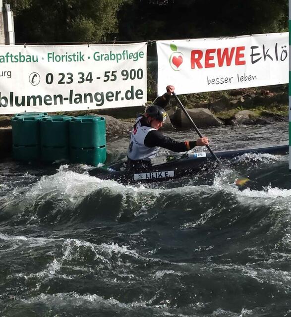 Elena Lilik -holte bei der Deutschen Meisterschaft im Einzel Silber und Bronze | Foto: Horst und Christa Woppowa