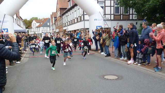 Start der 660er-Läufer/innen.
