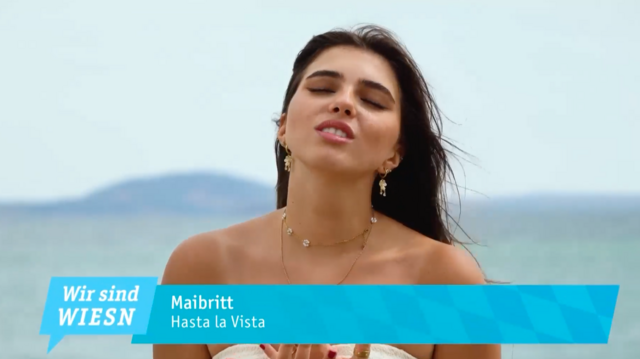 Maibritt Wiesn TV Interview (München TV) | Foto: MünchenTV &amp; Niclas Heinrich