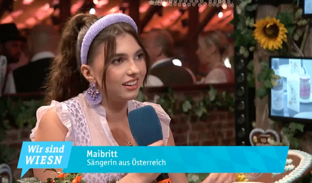 Maibritt Wiesn TV Interview (München TV) | Foto: MünchenTV
