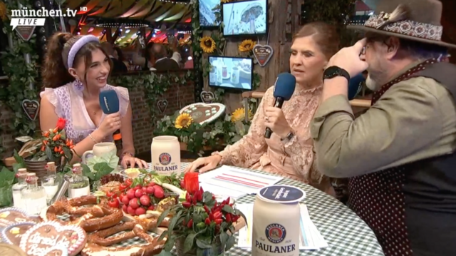 Maibritt Wiesn TV Interview (München TV) | Foto: MünchenTV