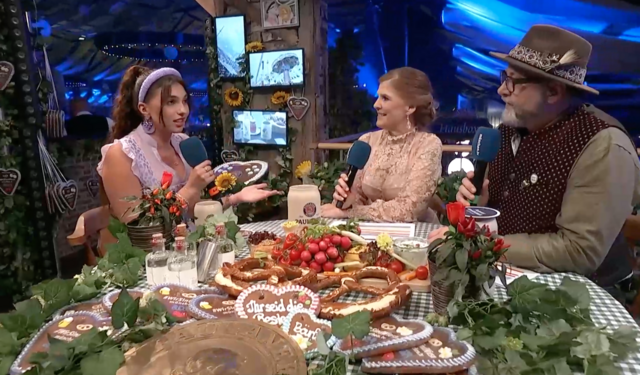 Maibritt Wiesn TV Interview (München TV) | Foto: MünchenTV