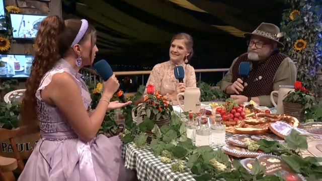 Maibritt Wiesn TV Interview (München TV) | Foto: MünchenTV