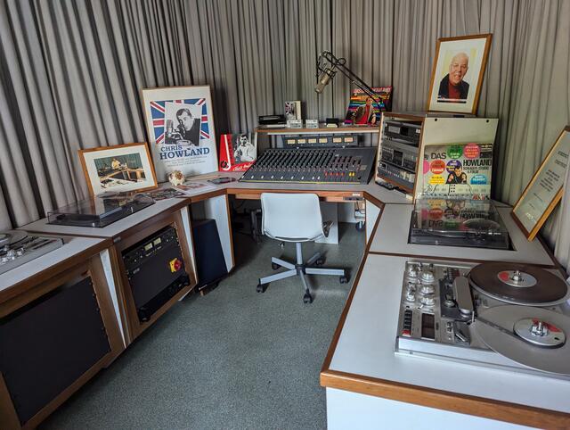 Das Original Tonstudio von Chris Howland 