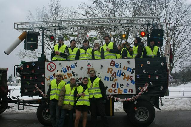 2010 mit dem Thema "no Smoke - no Joke" auf unserem ersten Faschingsumzug in Gersthofen. | Foto: Gersthofer Party-Freunde n.e.V.