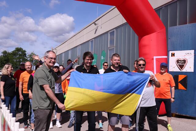 Mai 2022 - erster Spendenlauf "Gersthofen läuft!" zusammen mit der Kolpingsfamilie Gersthofen. | Foto: Gersthofer Party-Freunde n.e.V.