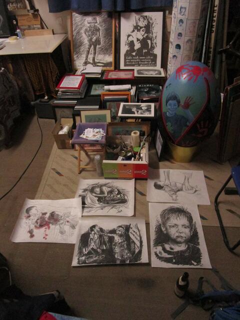 Bilder vom Krieg  2433 bis 2437 Tomé / Atelier
