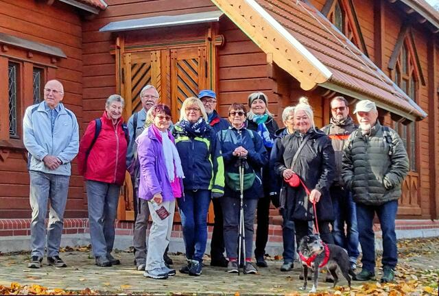 Wandergruppe des Zweigvereins Harzgerode