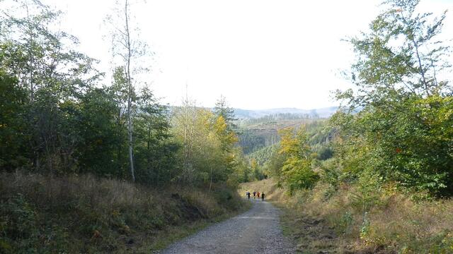 Von nun an geht’s bergab.
