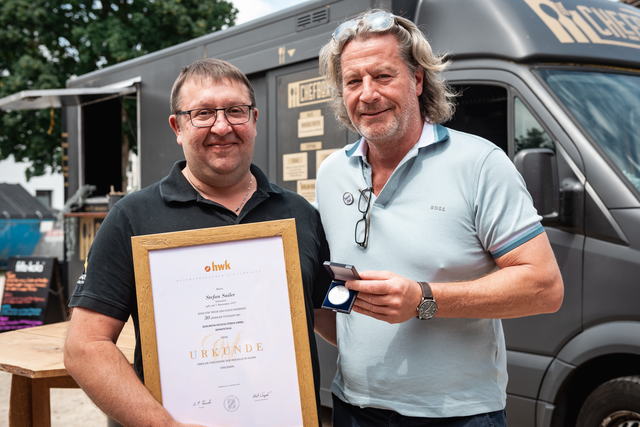 Spezialtüren Sedlmeyr Friedberg/Bayern - Ehrung der Handwerkskammer Schwaben für Stefan Sailer | Foto: Sandra Vitting Fotografie