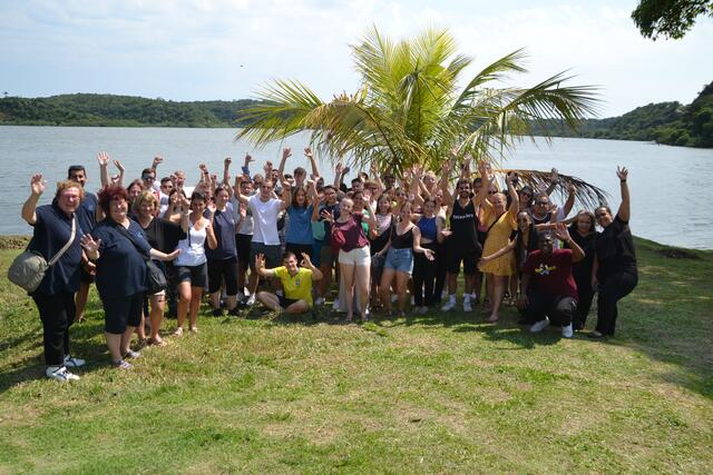 Das JUGGE fuhr auch beispielsweise mehrmals nach Brasilien wie hier im Jahr 2023.