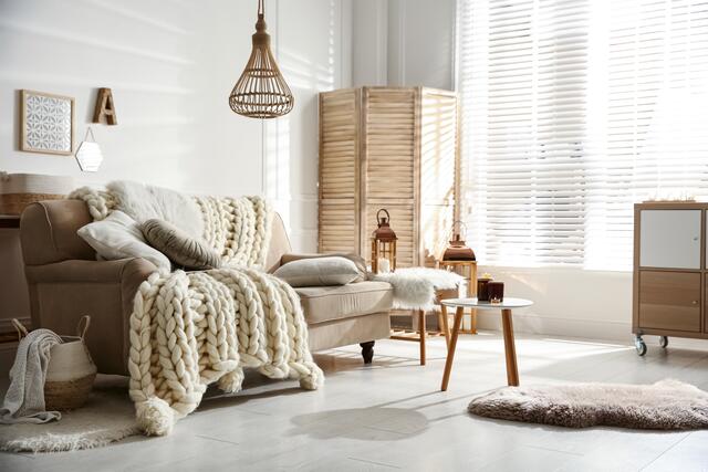 Skandinavisches Design und Minimalismus prägen "Hygge". | Foto: New Africa/stock.adobe.com