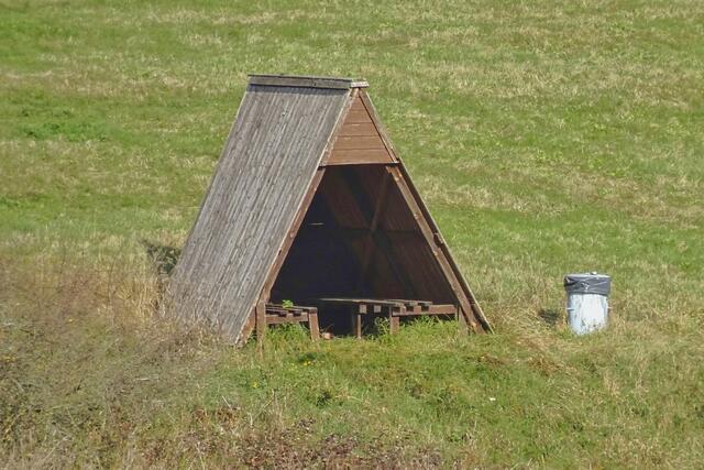 Schutzhütte im Litgrund
