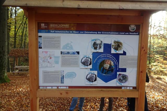 Informationstafel an der Stahlquelle