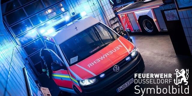 Arbeitsintensiver Vormittag für die Feuerwehr Düsseldorf. Rettungskräfte rückten zu zwei Feuermeldungen aus, ein Schwerverletzter. Freitag, 01. November 2024, Vormittagsstunden, Stadtgebiet | Foto: Feuerwehr Düsseldorf