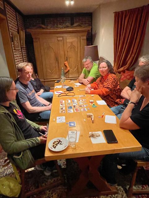 Eine der abendlichen Pictures Runden