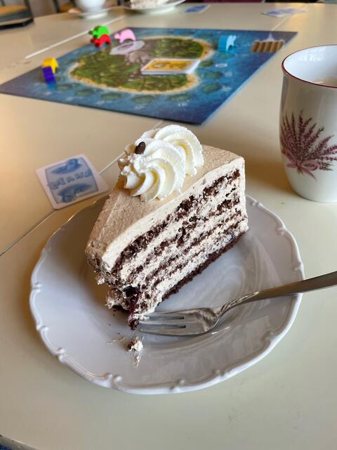 Das letzte Spiel (Mahé) und der letzte Kuchen (Cappuccino Torte)
