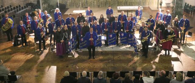 Viel Beifall für die Stadtkapelle Gersthofen beim Kirchenkonzert  | Foto: Stadtkapelle Gersthofen, Stephan Baumann