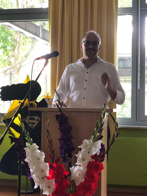 Foto: Rektor Peter Reithmeir ging im Juli 2024 in den Ruhestand. Er leitete sieben Jahre die Mittelschule Meitingen. 